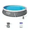 Bestway Piscina gonfiabile per adulti in rattan con filtro Anteprima dell’immagine prodotto 19