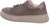 A side view of a brown women's sneaker with a thick, textured sole. Náhľad obrázku produktu