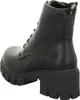 A black Dockers women's platform boot shown from the side. Produktbild-Vorschau