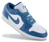 Air JORDAN 1 Low SE - Herren Schuhe Sneakers Weiß-Blau Produktbild-Vorschau 7