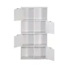 Rebecca Mobili Bücherregal Lissan 119x60x29 Spanplatte Weiß Produktbild-Vorschau 5