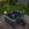 HOME DELUXE - Outdoor Whirlpool Black MARBLE inkl. Treppe Produktbild-Vorschau 2