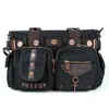 Banned Alternative Umhängetasche Uni Black Brown Key Bag Produktbild-Vorschau 7