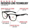 Gunnar Optiks Berkeley, Unisex, Owalny, Klasyka, Czarny, Podgląd zdjęcia produktu 7