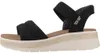 Skechers Slip-Ins: Bobs Sun Ray  Sandalen Plat - Zwart - Voir les images du produit 9