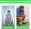 Toilettengolf Geschenk Set, Mini Golf Set für Herren – Produktbild-Vorschau 3