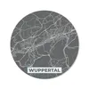 MuchoWow® Mauspad Mousepad Karte - Wuppertal - Blau - Produktbild-Vorschau 1