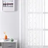 2 Stück Vorhänge Weiß Bestickt Rankenmuster Voile Vorhang Produktbild-Vorschau 8