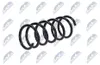 NTY Fahrwerksfeder Hinten für FIAT PANDA (169) ASZ-FT-009 Produktbild-Vorschau 1