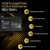 Extralink 12V 9Ah AGM Batterie wartungsfrei langlebiger Produktbild-Vorschau 7