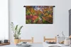 MuchoWow® Wandteppich Wandbehang Blick auf die bunten Produktbild-Vorschau 3