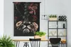 MuchoWow® Wandteppich Wandbehang Tiger - Schmetterling - Produktbild-Vorschau 4