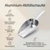Aluminiumschaufel 130 ml 21 cm mit Laffe – Abfüllschaufel Produktbild-Vorschau 2