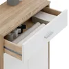 Kommode Sideboard Schrank TOMMY in Sonoma Eiche / weiß, Produktbild-Vorschau 3