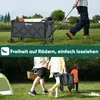 Sekey Bollerwagen, Faltbarer Handwagen 4 Räder, 80KG / 60L, Produktbild-Vorschau 5