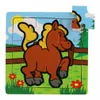 TEDDIES Drevené puzzle Moje prvé zvieratká: Pes 9 dielikov Náhľad obrázku produktu 9