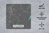 MuchoWow® Mauspad Mousepad Blau - Deutschland - Karte - Produktbild-Vorschau 2