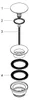Hansgrohe scarico a scomparsa Push Open 1 1/4" 50100000 Anteprima dell’immagine prodotto 3