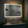 Badezimmerspiegel Jaffrey mit Bluetooth | Farbe: klar/Glas Produktbild-Vorschau 3