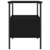 vidaXL Nachttisch Schwarz 34x36x50 cm Holzwerkstoff Produktbild-Vorschau 6