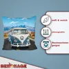 VW Volkswagen Bulli T1 Blau 40 x 40 cm Kissen passend zur Produktbild-Vorschau 5