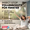 tesa Pollenschutzgitter 1,50 x 1,80 m grau Pollenfilter Produktbild-Vorschau 2