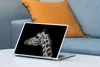 MuchoWow® Laptop Aufkleber Sticker Cover Tiere - Giraffe - Produktbild-Vorschau 4