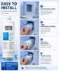 Filtre à eau DA97-17376B - Filtre de remplacement pour Voir les images du produit 3