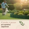 Floranica Zahradní plůtek dřevěný 100 x 10 cm, Zelená – Náhled obrázku produktu 6