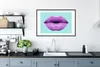 MuchoWow® MuchoWow® Gerahmtes Poster Lippen - Pastell - Produktbild-Vorschau 4