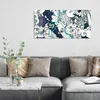 DEQORI Glasbild Echtglas 100x50 cm 'Urbaner Doodle-Mix' Produktbild-Vorschau 3