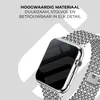 Strap-it Apple Watch Stahlperlenarmband (Silber) Produktbild-Vorschau 3