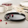 Assiette à dessert Homla FAMELIO Black, 21 cm Voir les images du produit 5
