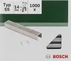 Bosch  Klammern Typ 55 - 6 x 1.08 x 14 mm 1000 Produktbild-Vorschau 1