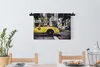MuchoWow® Wandteppich Wandbehang New York - Taxi - Gelb Produktbild-Vorschau 3