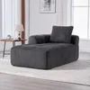 okwish Cord-Liegesessel Chaiselongue Relaxsofa mit Produktbild-Vorschau 3