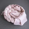 Zweiseitig Babynest ENGELSNEST XXL PUNKTE Rosa/ MINKY Produktbild-Vorschau 1