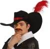 A person wearing a costume hat and nose. Produktbild-Vorschau