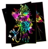 50 feuilles A4 de papier à gratter arc-en-ciel – Papier Voir les images du produit 6