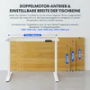 FlexiSpot Höhenverstellbarer Schreibtisch, Elektrisch Produktbild-Vorschau 7