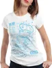 style3 SNES Controller Blaupause Damen T-Shirt 16-Bit Produktbild-Vorschau 1
