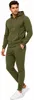 Herren Jogginganzug einfarbig 100% BW 586 Oliv M Produktbild-Vorschau 1