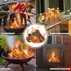 COSTWAY Bûches de gaz, 9 pièces, bois de chauffage Voir les images du produit 6