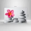 Bilder auf glas - Spa buddhismus ruhig blume - 70x50cm - Produktbild-Vorschau 3