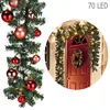 XL LED Tannengirlande 540cm mit 70 LED inkl. 30 Stück Produktbild-Vorschau 2