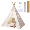 Tipi Zelt für Kinder Spielzelt mit Fenster Kinderzimmer Produktbild-Vorschau 7