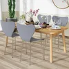 2er Set Esszimmerstuhl aus Kunststoff Wohnzimmerstuhl Produktbild-Vorschau 8