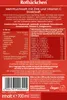 Product label with nutritional information and marketing text. Produktbild-Vorschau