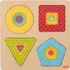 GOKI Geometrische Formen 4in1 Mehrschichtenpuzzle Produktbild-Vorschau 2