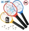 3X Elektrische Fliegenklatsche Doppeltes Sicherheitsnetz Produktbild-Vorschau 1
